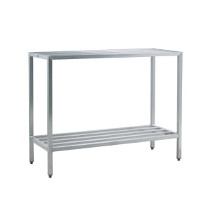 098-1027 60" Heavy-duty Shelving Unit w/ 1500 lb Capacity, Aluminum