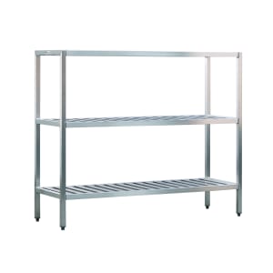 098-1043TB 60" Heavy-duty Shelving Unit w/ 1000 lb Capacity, Aluminum