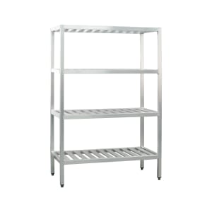 098-1067TB 60" Heavy-duty Shelving Unit w/ 1000 lb Capacity, Aluminum