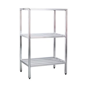 098-1048 72" Heavy-duty Shelving Unit w/ 1500 lb Capacity, Aluminum