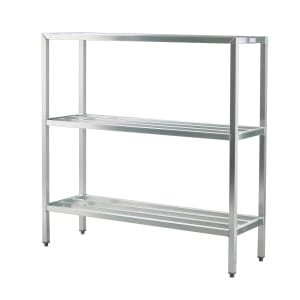 098-1050 42" Heavy-duty Shelving Unit w/ 1500 lb Capacity, Aluminum