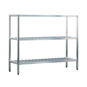 098-1048TB 72" Heavy-duty Shelving Unit w/ 1000 lb Capacity, Aluminum