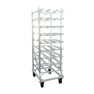098-1250CK 78"H Mobile Can Rack w/ (162) #10 or (216) #5 Capacity
