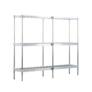 098-1289 (3) Level Keg Rack w/ (10) Keg Capacity, 93" x 18" x 76"