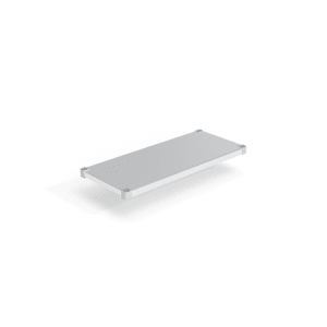 098-1842SB Aluminum Solid Shelf - 42"W x 18"D