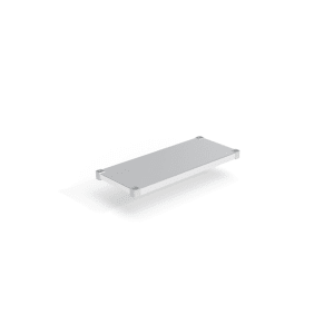 098-1536SB Aluminum Solid Shelf - 36"W x 15"D