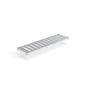 098-1554TB Aluminum Tubular Shelf - 54"W x 15"D