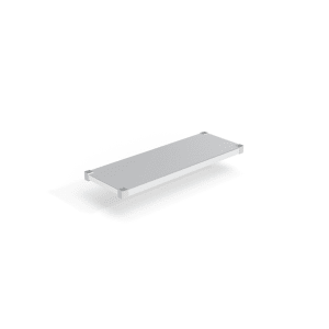 098-1542SB Aluminum Solid Shelf - 42"W x 15"D