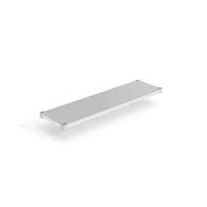 098-1554SB Aluminum Solid Shelf - 54"W x 15"D