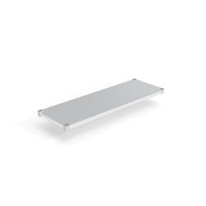 098-1854SB Aluminum Solid Shelf - 54"W x 18"D