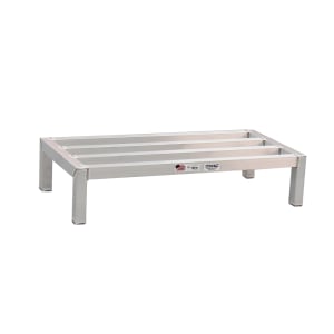 098-2001 36" Stationary Dunnage Rack w/ 3000 lb Capacity, Aluminum