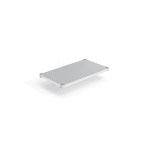 098-2036SB Aluminum Solid Shelf - 36"W x 20"D