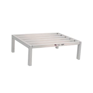 New Age 36&quot; Stationary Dunnage Rack w/ 2500 lb Capacity, Aluminum (2008)