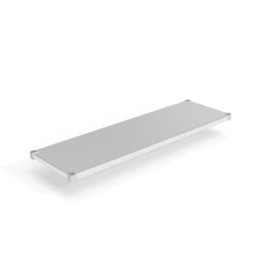 098-2066SB Aluminum Solid Shelf - 66"W x 20"D