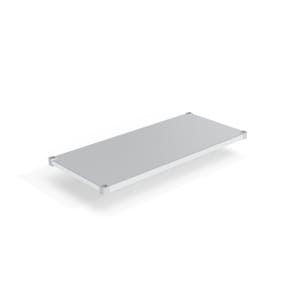 098-2454SB Aluminum Solid Shelf - 54"W x 24"D