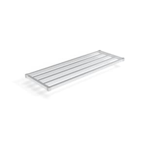 098-2466HD Aluminum Tubular Shelf - 66"W x 24"D