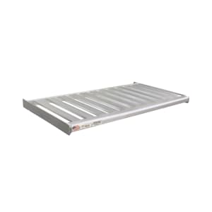 098-2525 T-Bar Shelf for Cantilever Shelving, 60"L x 18"W, Aluminum