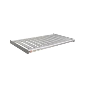 098-2523 T-Bar Shelf for Cantilever Shelving, 48"L x 18"W, Aluminum