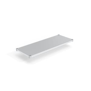 098-2054SB Aluminum Solid Shelf - 54"W x 20"D