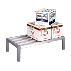 098-4065 48" Stationary Dunnage Rack w/ 4000 lb Capacity, Aluminum