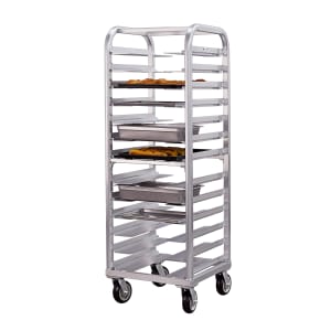 098-4640 25"W 13 Bun Pan Rack w/ 4 1/2" Bottom Load Slides