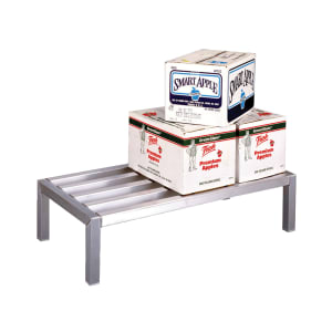 098-4004 36" Stationary Dunnage Rack w/ 5000 lb Capacity, Aluminum