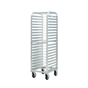 098-4339 21 1/2"W 20 Bun Pan Rack w/ 3" Bottom Load Slides