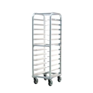 098-4340 21 1/2"W 12 Bun Pan Rack w/ 5" Bottom Load Slides