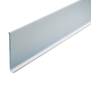 098-9787C Cove Baseboard, 96x5", Aluminum