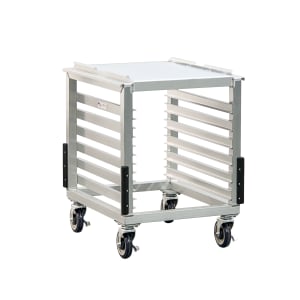 098-98000 23 1/4" Mixer Table w/ Aluminum Pan Slide Base & Outrigger Channels, 26"D