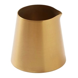 166-SCMG3 2 1/2 oz Evolution™ Creamer - Stainless Steel, Satin Gold