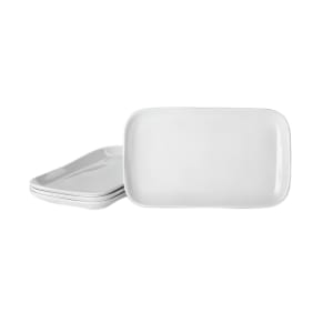166-CMPP12CL 12"L Rectangular Melamine Plate, Cloud