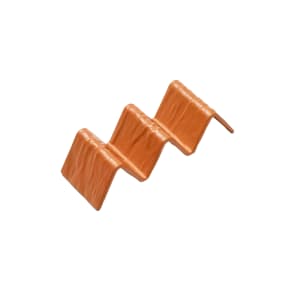 166-THMT3 Taco Holder - Holds 2 to 3 Tacos, Melamine, Terracotta