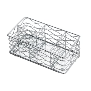 166-BNCC48 Wire Coffe Caddy, Chrome