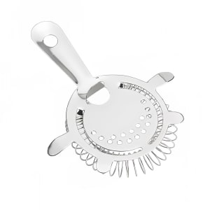 166-S209 4 Prong Bar Strainer, Stainless