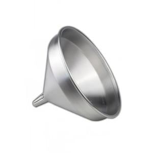 166-699ST 1 qt Funnel w/ Strainer, Aluminum
