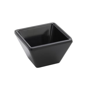 166-MELSCB51 1 1/4 oz Melamine Sauce Cup, Black