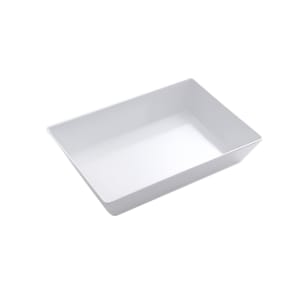 166-MLRP13 136 oz Rectangular Melamine Serving Bowl, White