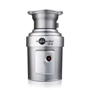 023-SS100 Disposer, Basic Unit Only, 1 HP, Stainless, 115v