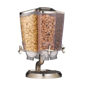 209-EZP2753 Countertop Dry Food Dispenser, (4) 1 gal Hoppers