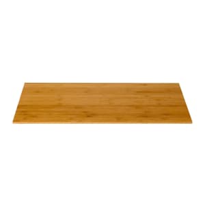 209-BP100 Rectangular Display Platter - 33 1/2x14" Bamboo