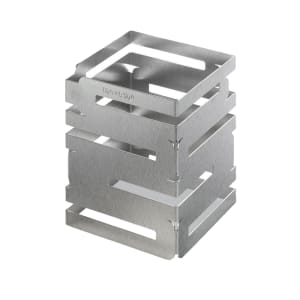209-D62377 Multi-Level Square Display Riser - 6x6x8" Stainless