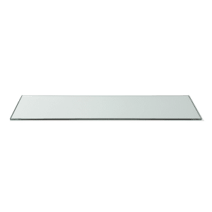 209-GTR20 Rectangular Glass Display Shelf/Tray - 33 1/2" x 8", Clear