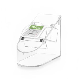 209-GD126 BULKshop™ Scoop Bin w/ Scoop - 3 1/2 Gallon Capacity, Acrylic, Clear
