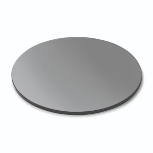 209-SG005 20" Round Display Platter - Glass, Black