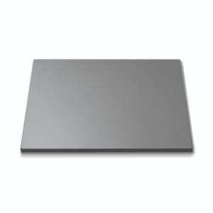 209-SG001 14" Square Display Platter - Glass, Black