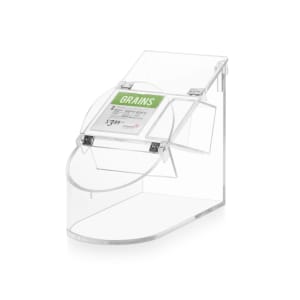 209-SA126 BULKshop™ Scoop Bin - 3 1/2 Gallon Capacity, Acrylic, Clear