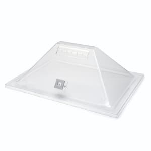 209-SA124 Pyramid Display Cover, 21" x 15" x 8", Acrylic, Clear