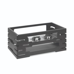 209-SM195 Rectangular Warmer Kit - 21 1/2x13 1/2x10" Black