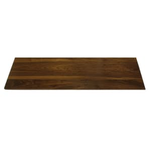 209-WP201 7 3/4" x 33 1/2" Rectangular Skycap Platter - Walnut